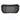 Front trunk storage tray insert with raised rails and grid pattern, matte black