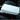 White armrest box cover with smooth cushioned top for car center console