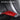 Red glossy carbon-fiber gear stalk cover with PRND shift markings