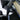 Multidirectional screen swivel bracket inside dash with black hinge arm and clamp mount