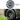 Gun grey induction-style wheel cover with multi-spoke turbine design