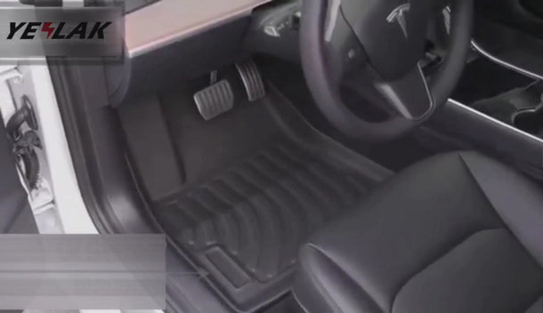 best tesla model 3 cargo mat installation video - Yeslak
